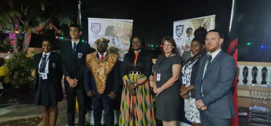 Saint Andrews International High School promotes its academic services in Mozambique